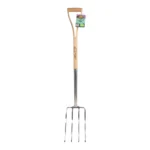 Growers Own Stainless Steel Fork w/ Ashwood Handle – Built for Professional Growers