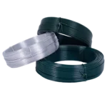 Growers Own Plastic Coated Metal Garden Wire 1.4mm x 50M - Green