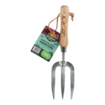 Growers Own Stainless Steel Hand Fork w/ Ashwood Handle – Professional Tool for Precision Cultivation and Weeding