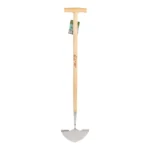 Growers Own Stainless Steel Lawn Edger w/Ashwood Handle – Professional Tool for Sharp, Defined Garden Borders