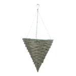 Growers Own Penshurst 14 inch Cone Plastic Rattan Hanging Basket (Box of 20)