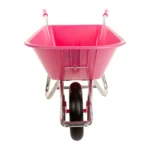 GROWERS OWN 120L 160kg Pink Polypropylene Wheelbarrow with Run Flat Tyre – Lightweight & Durable Trade Equipment - Image 2