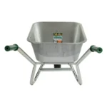 GROWERS OWN 160kg Galvanised Steel Wheelbarrow with Run Flat Tyre – Heavy-Duty Gardening and Trade Equipment - Image 4