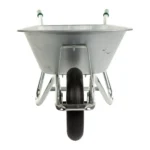 GROWERS OWN 160kg Galvanised Steel Wheelbarrow with Run Flat Tyre – Heavy-Duty Gardening and Trade Equipment - Image 2
