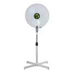 Krystal 16 inch Oscillating Pedestal Fan (Cross X Base) - Adjustable Height