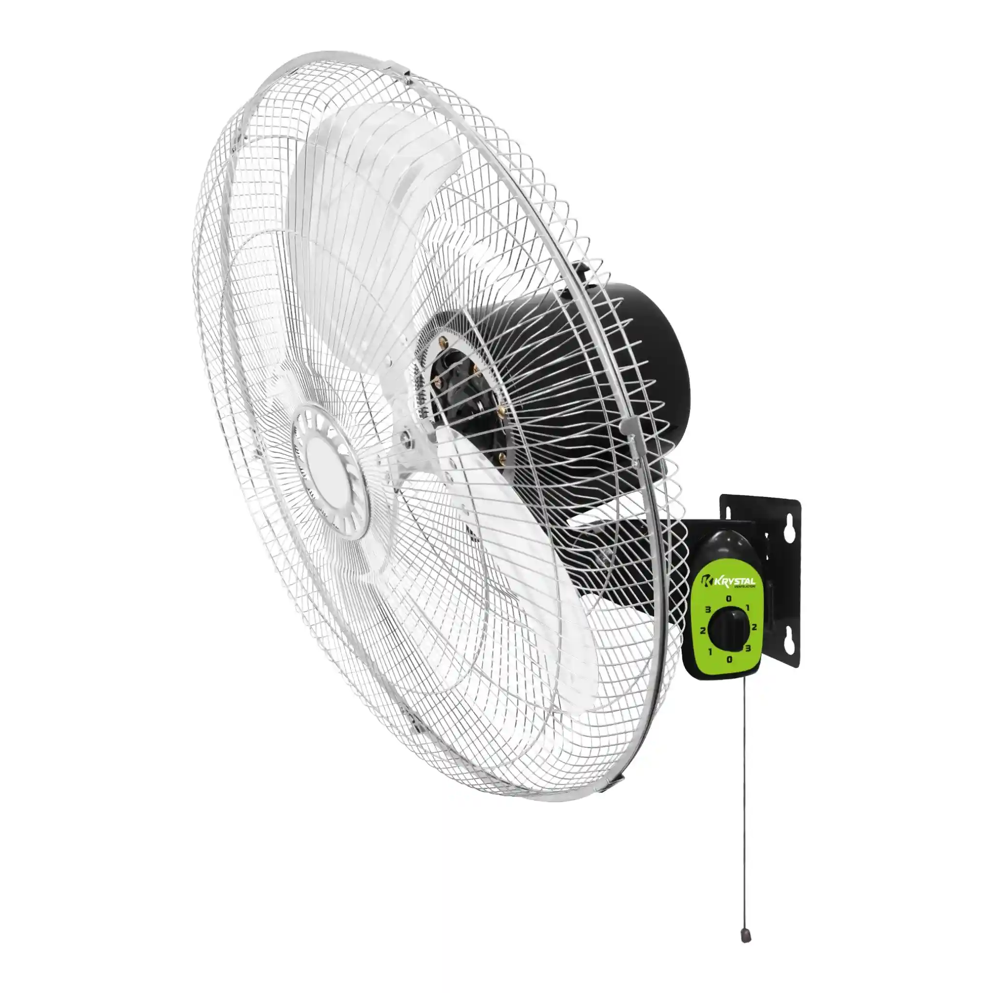 KrystalVentilation18inchmetalwallfancopy Krystal 18 inch Metal Wall Fan 3 Speed (48 Per Pallet) - Space Saving - Image 1