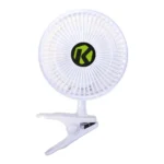 Krystal 6 inch Clip On Fan (12 per box) - Compact Ventilation