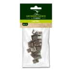 Greenhouse Glass Support Lap Clips 33mm x 24mm - Pack of 25
