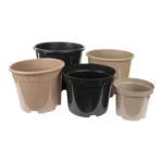 Aeroplas 4L Non-Slotted Round Container Pot Taupe (Net of 66) – Durable Polypropylene Pot for Professional General-Purpose Growing - Image 3