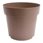 Modiform 23cm (5ltr) 5 Degree Injection Moulded PP Pot Mocha (9020 Per Pallet)