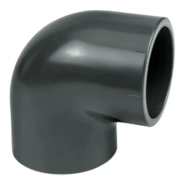 PVC 50mm x 50mm 90 Degree Elbow - High-Pressure Pipe Fitting
