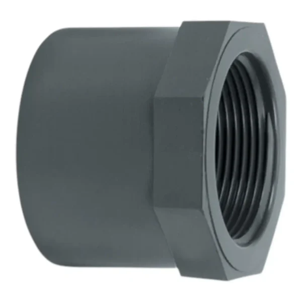 PVC 63mm x 1.5" Female Reducing Bush - Professional Irrigation Fitting