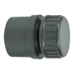 PVC 20mm x 1/2" Stop End Set - Secure Pipe Termination