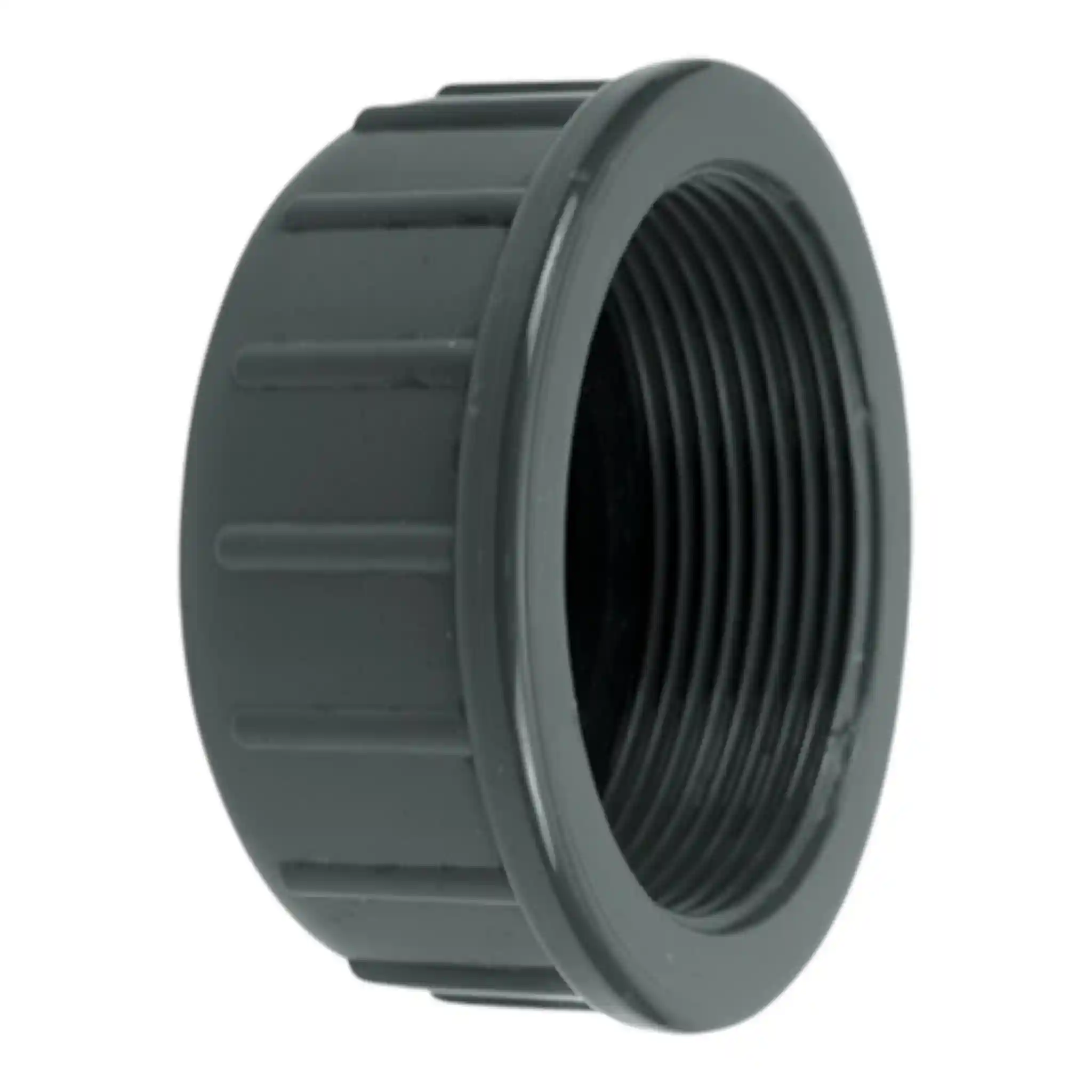 PVCThreadedCapandSeal- PVC 1/2" Threaded Cap And Seal - Watertight Pipe End Fitting - Image 1