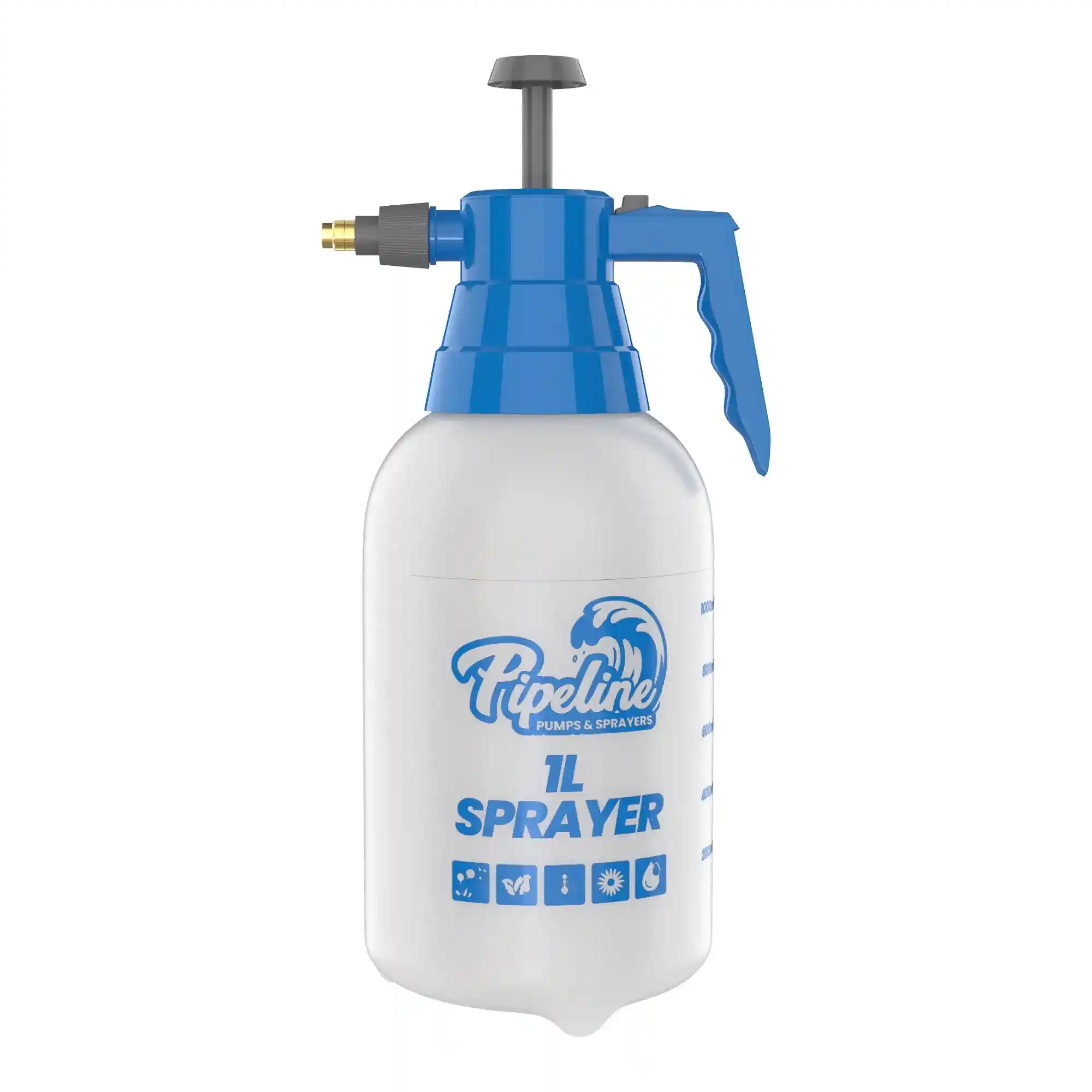 Pipeline1LSprayer_Front_ Pipeline Pressure Sprayer - 1L (20 per box) - Compact Hand Sprayer - Image 1