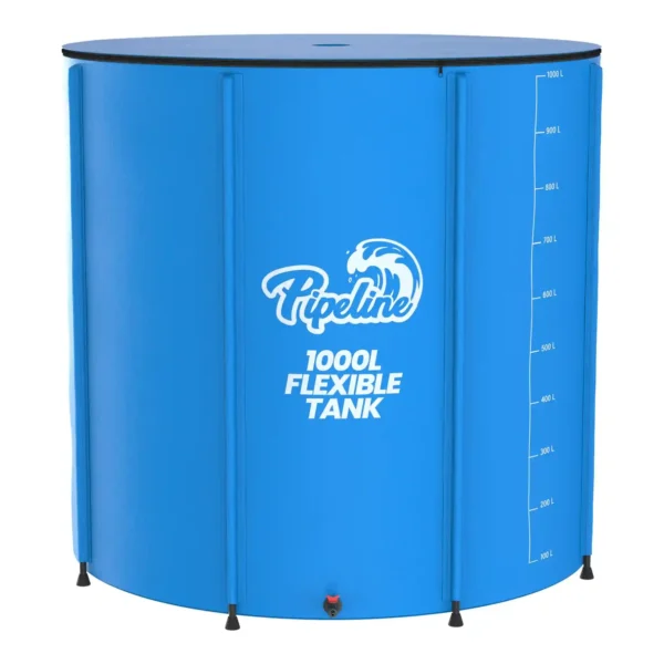 Pipeline Flexible Tank 1000L (2 per Box) - Heavy Duty Water Storage