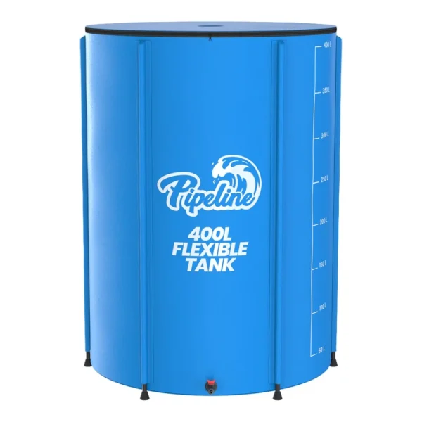 Pipeline Flexible Rain Barrels 400L (6 per Box) - Large Capacity Water Butt