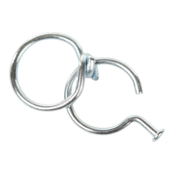 Plantopia Universal Hanging Basket Swivel Hooks (Pack of 10) - Easy Rotation