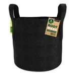 Black RootMASS 12L Thick Fabric Pot (150 per box) - Bulk Breathable Planters