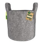 Grey RootMASS 16L Fabric Pot (120 per box) - Breathable Aeration Planters