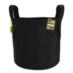 Black RootMASS 25L Thick Fabric Pot (100 per box) - Heavy Duty Aeration Pots
