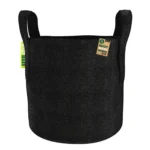 Black RootMASS 39L Thick Fabric Pot (80 per box) - Large Breathable Planters