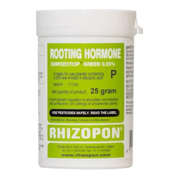 Rhizopon Rooting Powder Chryzotop Green 350g - Soft Wood Hormone