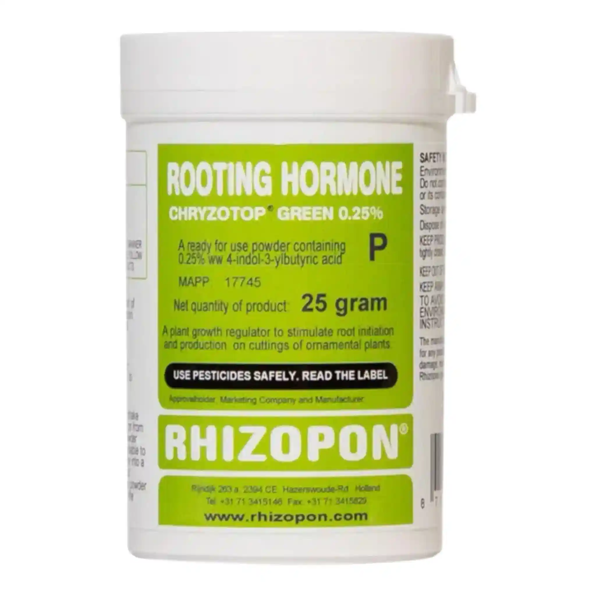 Rhizopon-Chryzotop-25g-Green- Rhizopon Rooting Powder Chryzotop Green 350g - Soft Wood Hormone - Image 1