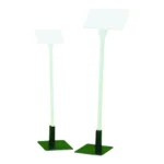 15cm Base for Angled Head Labels (SL275, 400, 440, 500) BLACK - Pack of 25