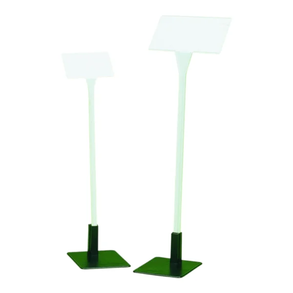 15cm Base for Angled Head Labels (SL275, 400, 440, 500) BLACK - Pack of 25