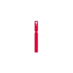 Self-Tie PVC Labels Loop Lock 16mm x 160mm (Box of 1000) - Red