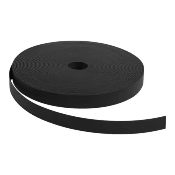 Nail On Soft Strapping 2.5cm x 25m Coil Black (Box of 5) - Professional Plant Support