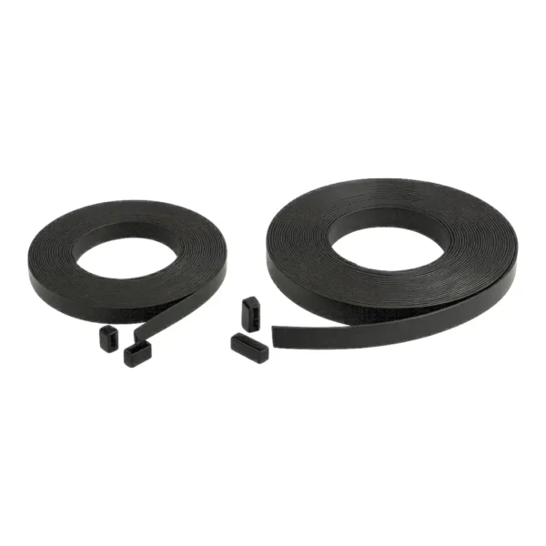 Soft Strapping 2.5cm x 25m Coil Black (Box of 5) - Professional Plant Ties